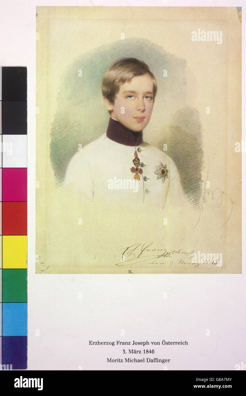 Franz Joseph I., Kaiser von Österreich Banque D'Images