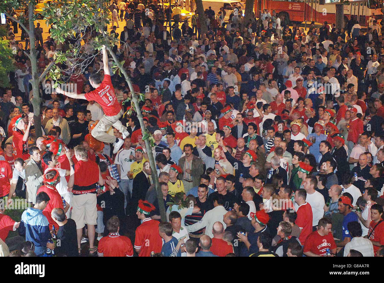 Football - Ligue des Champions - Final - AC Milan v Liverpool - Liverpool - Istanbul Banque D'Images