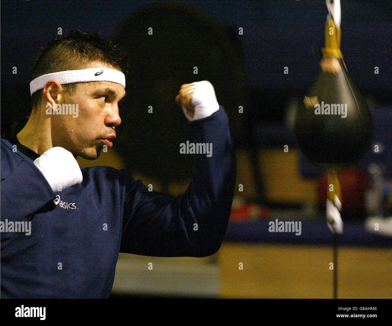 Boxe - Ricky Hatton v Kosta Tszyu - Kosta Tszyu Session de formation - Bolton Arena Banque D'Images