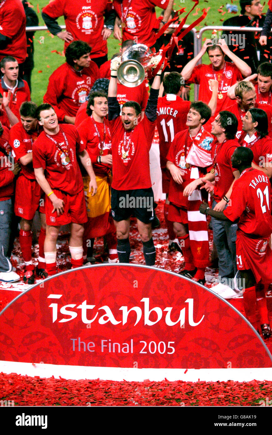 Football - Ligue des Champions - Final - AC Milan v Liverpool - Stade Olympique Atatürk Banque D'Images