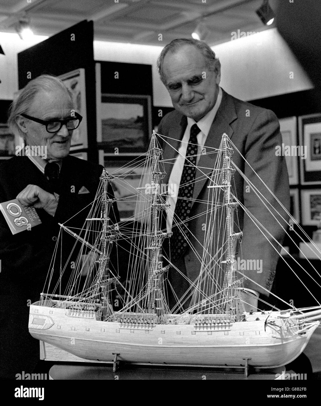 1980 Exposition de prisonniers Koestler Award' Arts et artisanat Banque D'Images