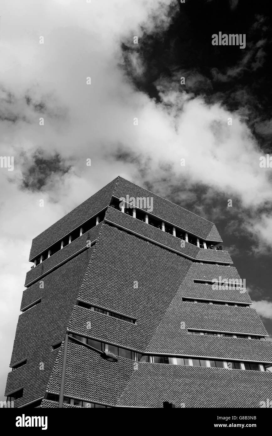 La Tate Modern art gallery extension Maison Interrupteur ouvert juin 2016, Londres, Angleterre, Royaume-Uni. Juin 2016 Banque D'Images