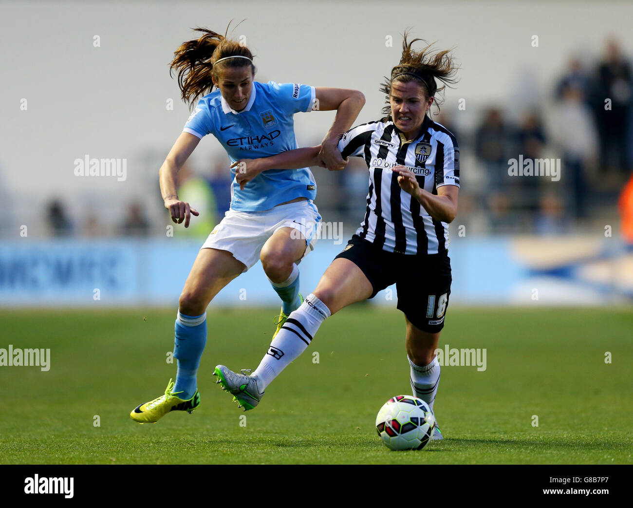 Soccer - Women's Super League - Manchester City Mesdames v Notts County - le stade de l'Académie Banque D'Images