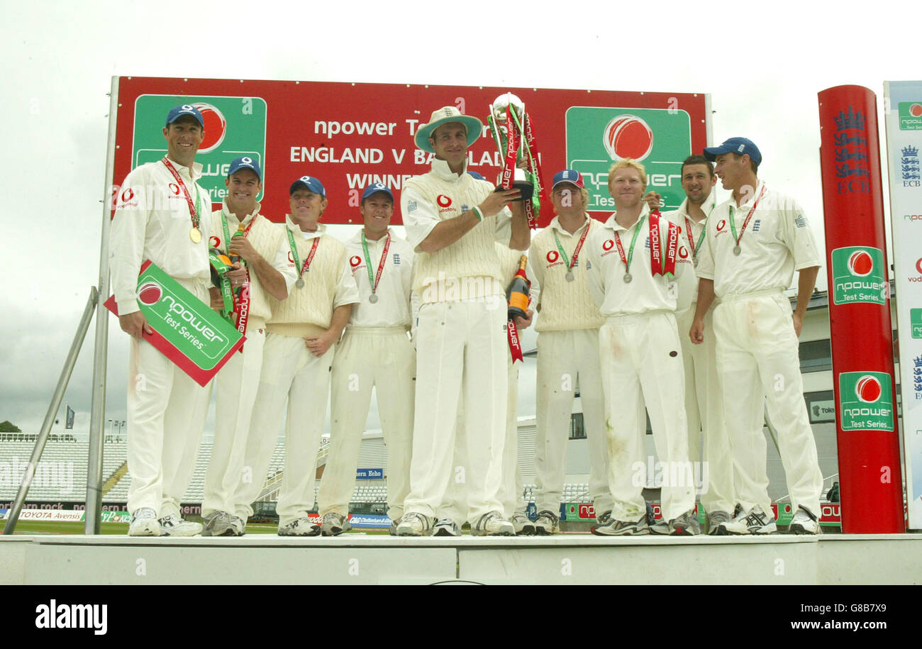 Cricket - npower deuxième Test - Angleterre v Bangladesh - Jour trois - Terrain Riverside Banque D'Images