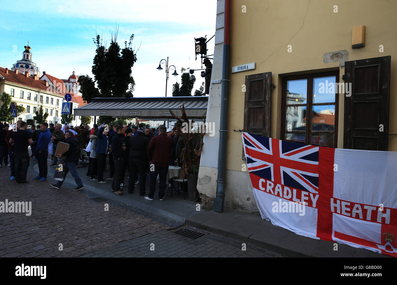 Soccer - Championnat d'Europe UEFA Qualifications - Groupe E - France v Angleterre - Stade LFF Banque D'Images