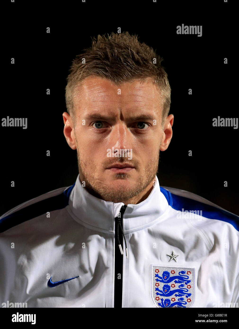 Football - Championnat d'Europe de l'UEFA qualification - Groupe E - Lituanie / Angleterre - Stade LFF. Jamie Vardy, Angleterre Banque D'Images
