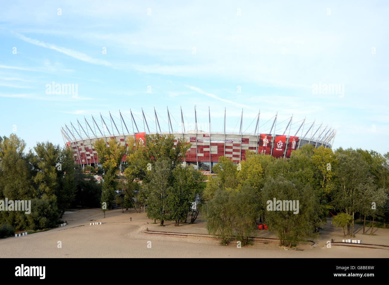 Soccer - Championnat d'Europe UEFA Qualifications - Groupe D - Pologne et République d'Irlande - National Stadium Banque D'Images