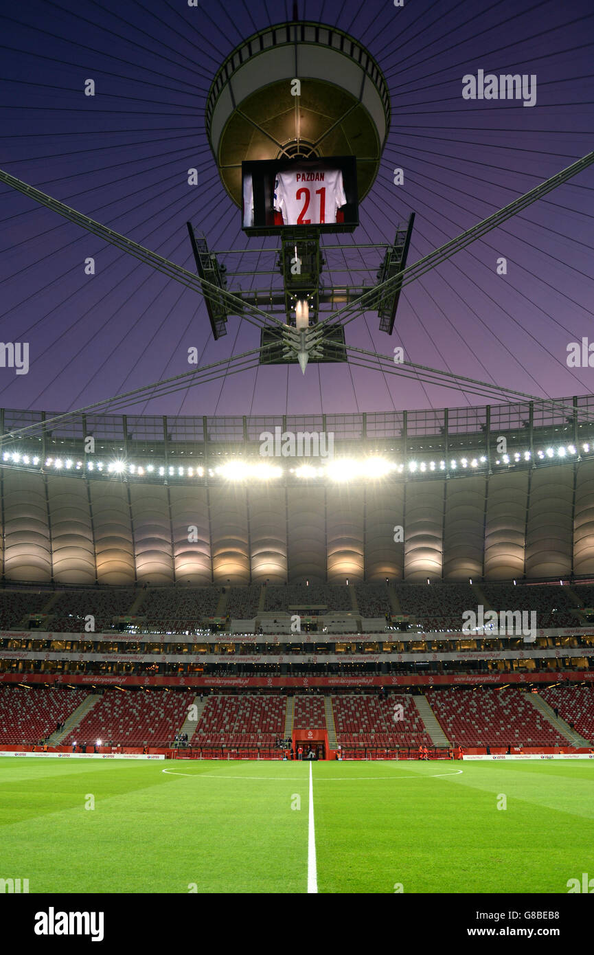 Soccer - Championnat d'Europe UEFA Qualifications - Groupe D - Pologne et République d'Irlande - National Stadium Banque D'Images