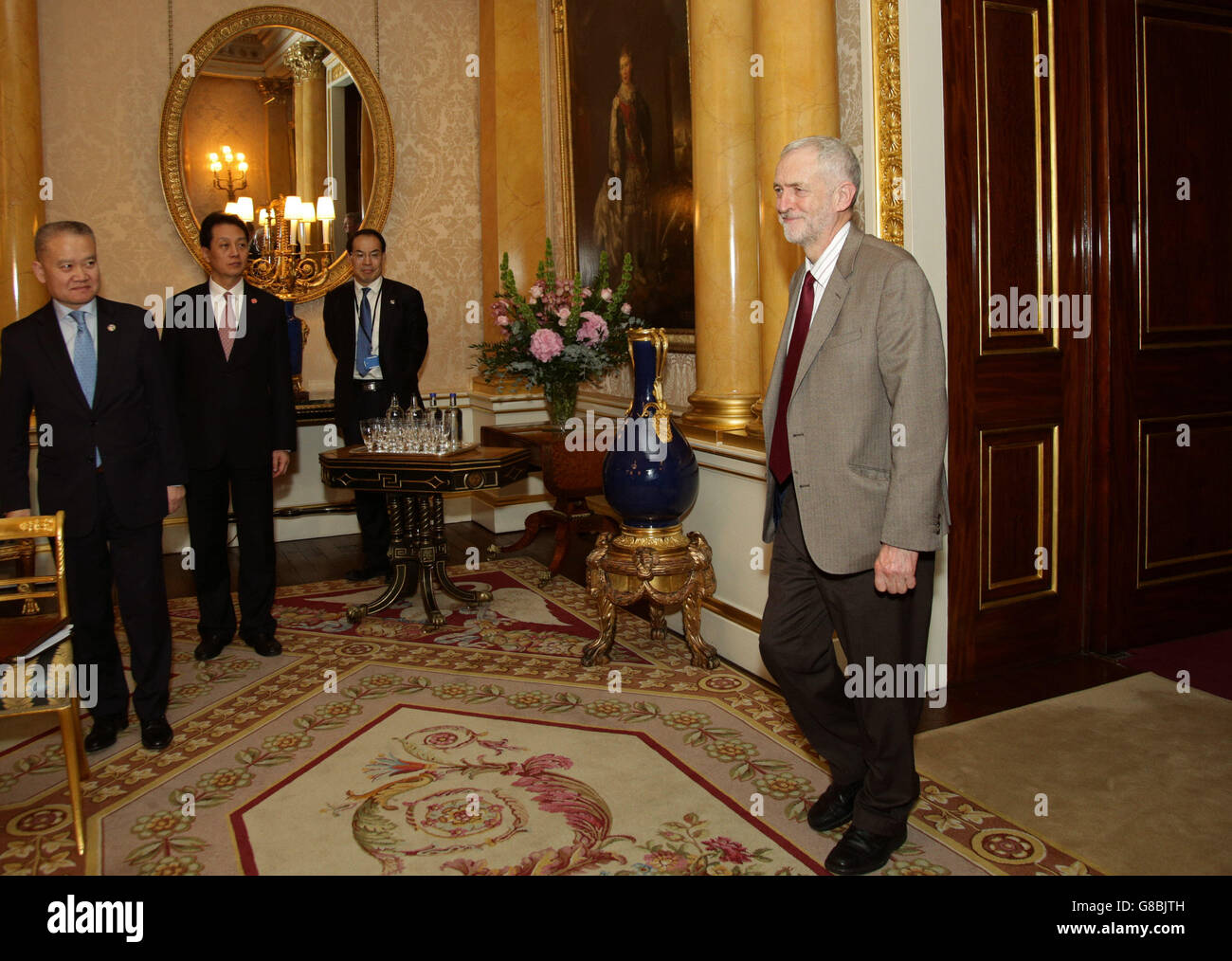 Le président chinois visite d'État - le premier jour Banque D'Images