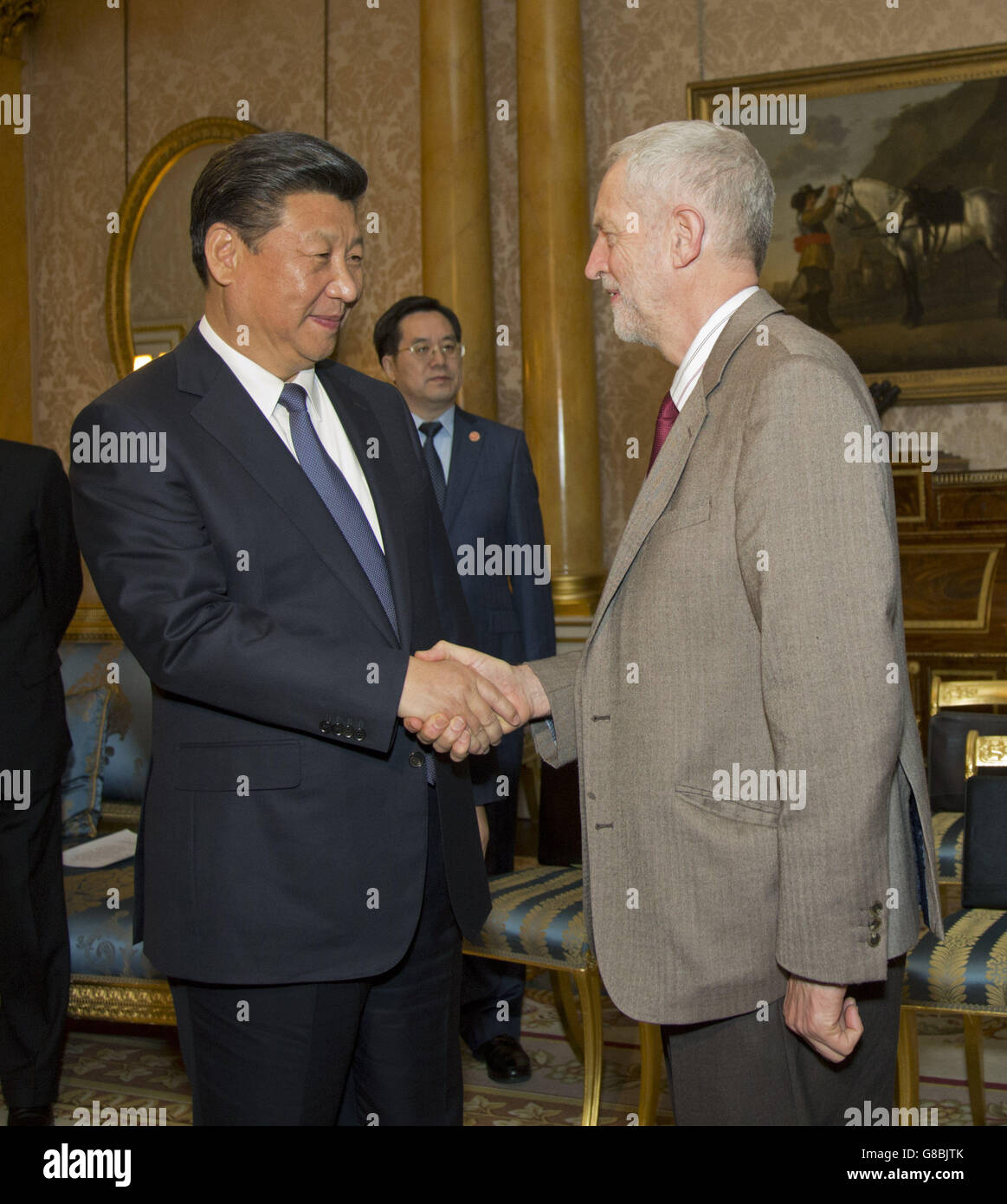 S République de Chine, M. Xi Jinping, le premier jour de la visite d'État du Président au Royaume-Uni. Banque D'Images