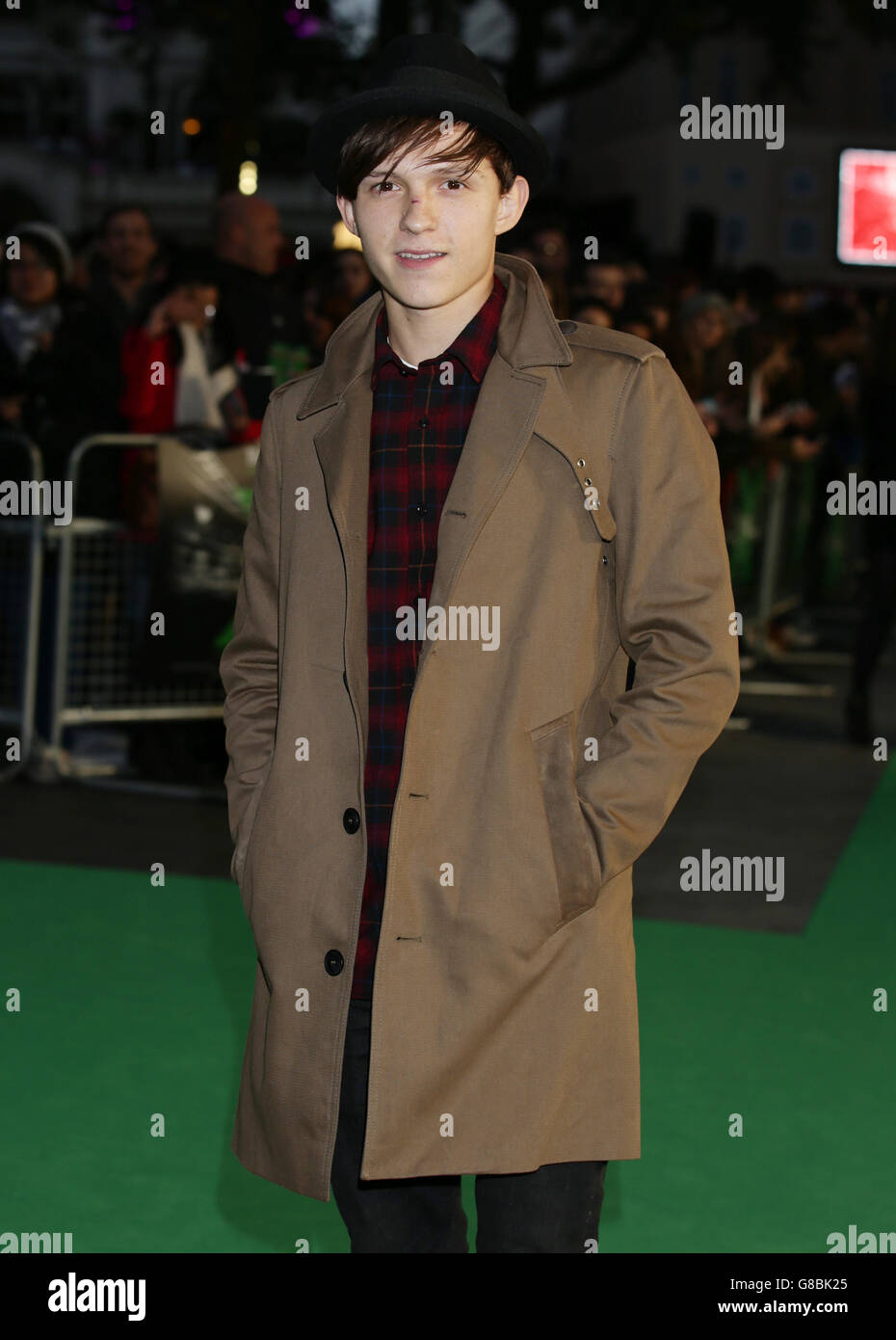 L'acteur New Spiderman Tom Holland arrive pour la première mondiale du