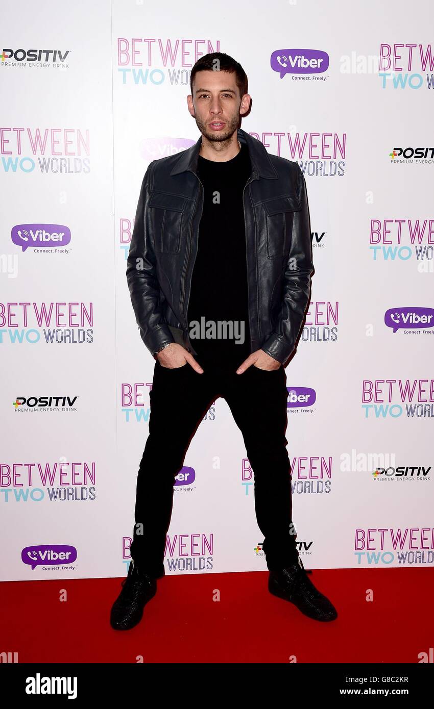 Entre deux mondes premiere - Londres Banque D'Images