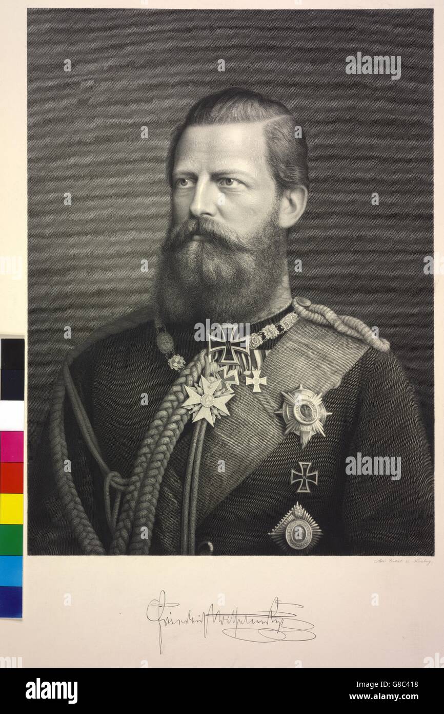 Friedrich III., Deutscher Kaiser und König von Preußen Banque D'Images