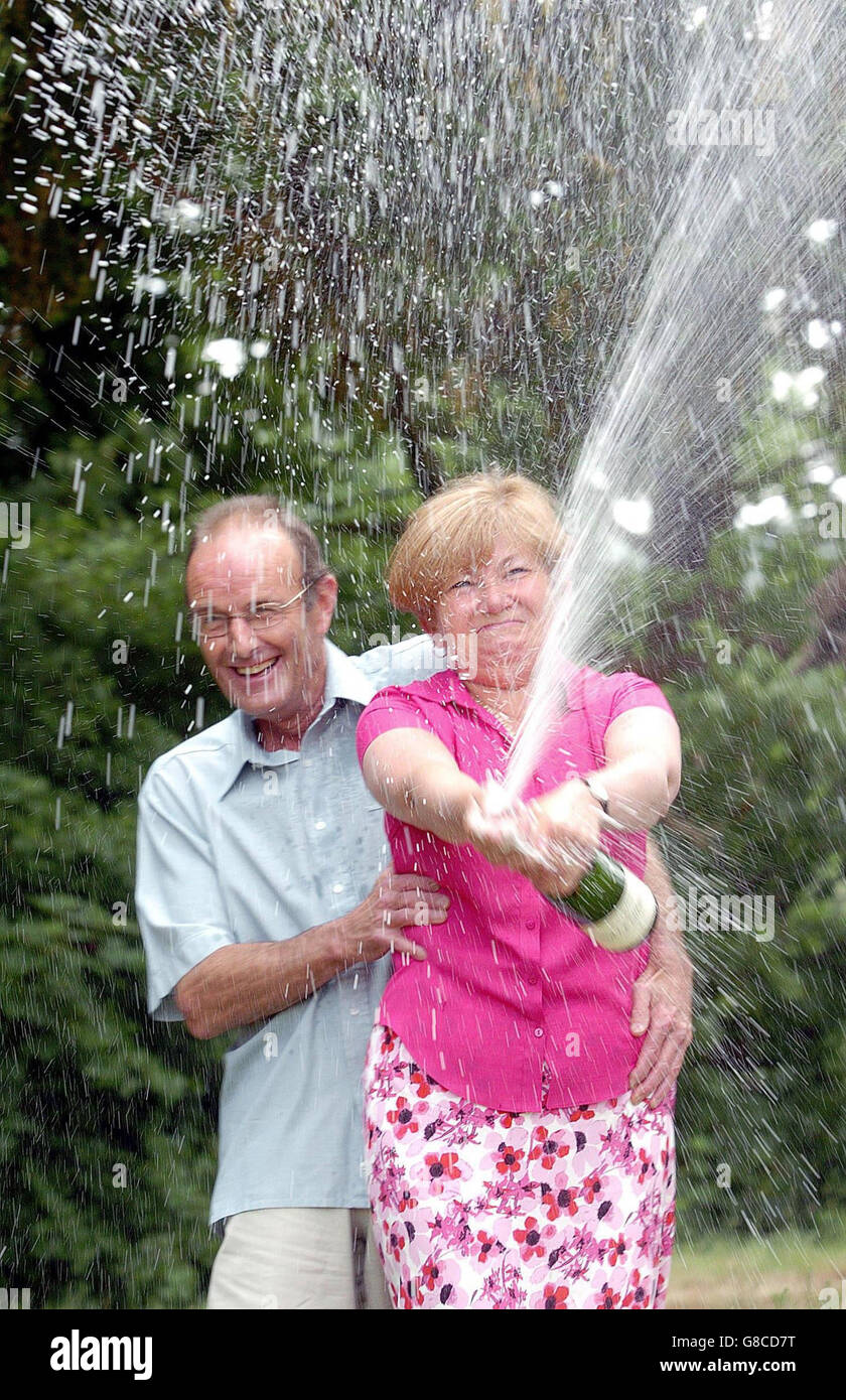 Gagnants de la loterie Banque D'Images