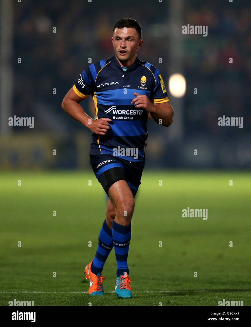 Rugby Union - Aviva Premiership - Worcester Warriors v Northampton Saints - Sixways Stadium. Jonny Arr, Worcester Warriors Banque D'Images