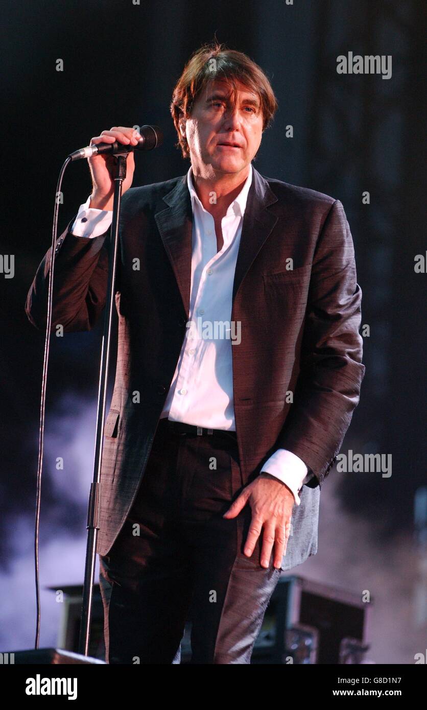 Nokia Isle of Wight Festival - Parc Seaclose. Bryan Ferry de Roxy Music. Banque D'Images