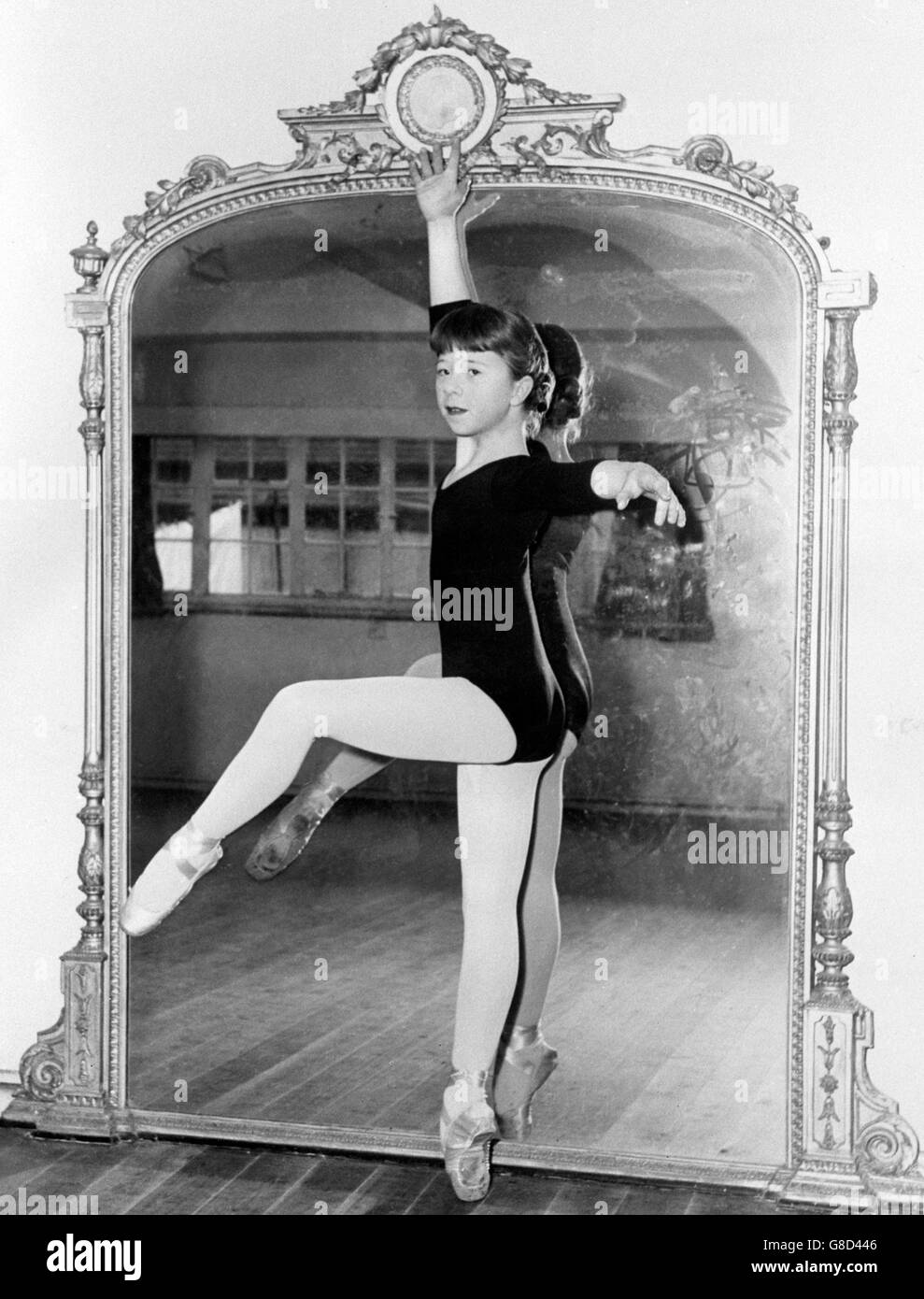 Ballet - Ballet du Bolchoï - élève de l'école Linda Goss Banque D'Images