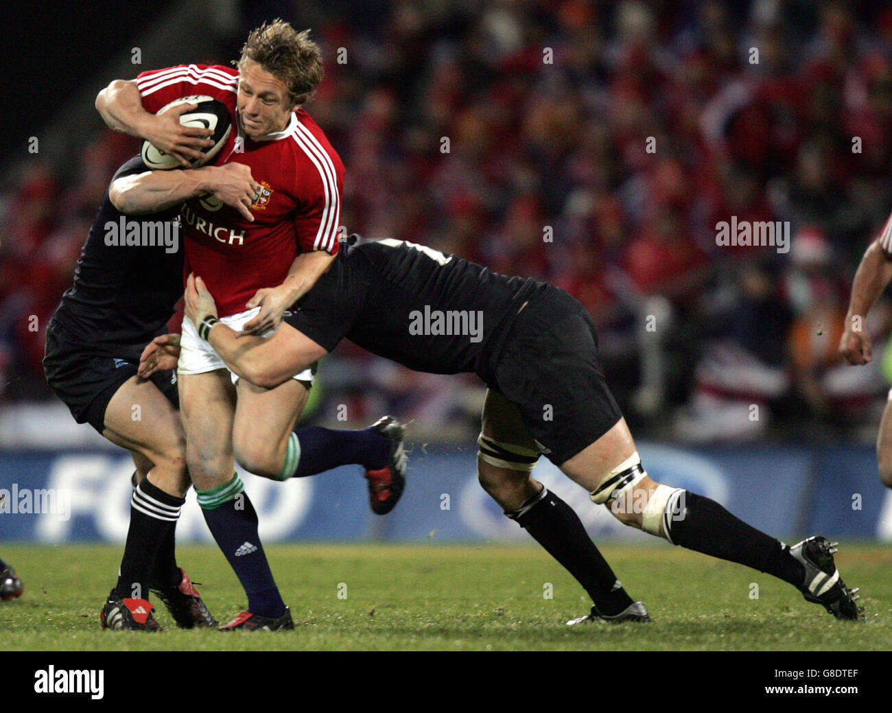 Rugby Union - British & Irish Lions Tour - Premier Test - Nouvelle-Zélande v Lions Britanniques - Jade Stadium Banque D'Images