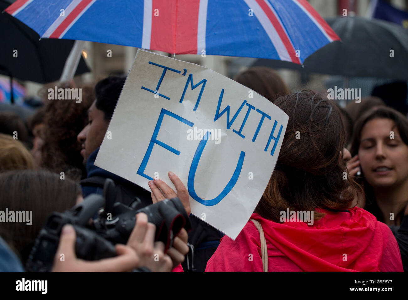 Londres, Royaume-Uni. 28 Juin, 2016. Manifestation anti- Brexit, London Crédit : Sebastian Remme/Alamy Live News Banque D'Images