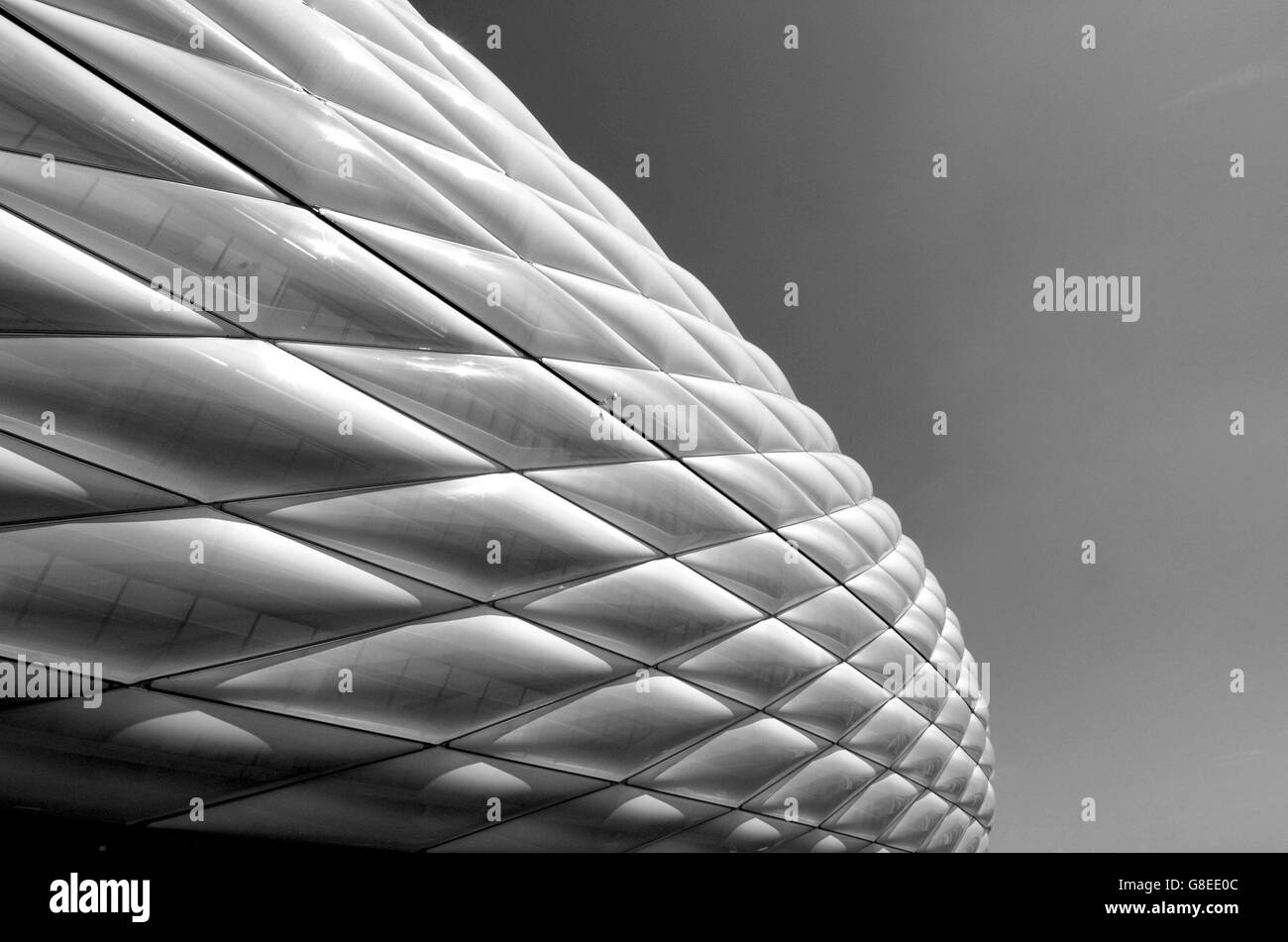 Football - coupe du monde de la FIFA 2006 stades - l'Allianz Arena.L'Allianz Arena. Banque D'Images