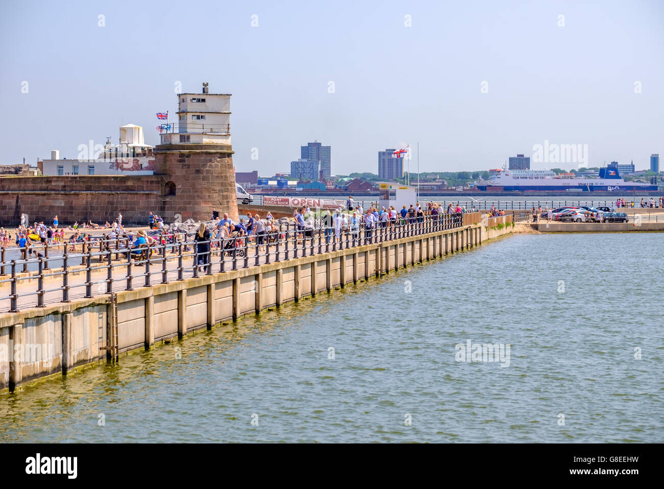 New Brighton Banque D'Images