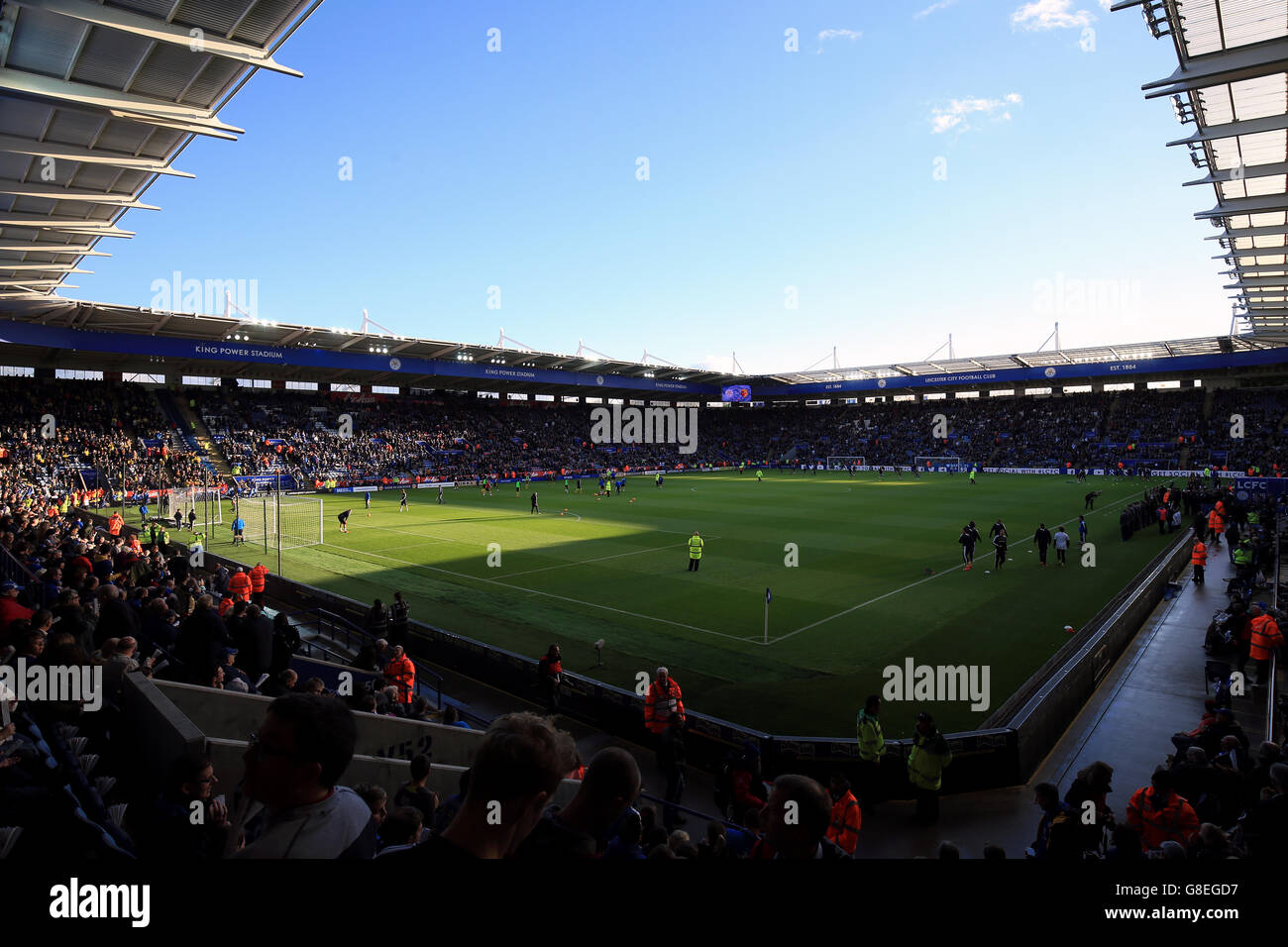 Soccer - Barclays Premier League - Leicester City v Watford - King Power Stadium Banque D'Images