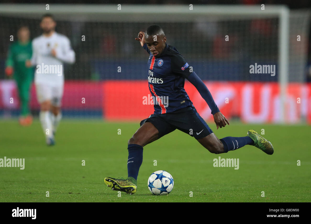 Football - Ligue des champions de l'UEFA - Groupe A - Paris Saint-Germain / Real Madrid - Parc des Princes. Blaise Matuidi, Paris Saint-Germain Banque D'Images