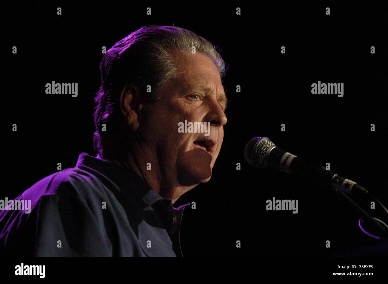 Brian Wilson - Concert de Vicaires Street Banque D'Images