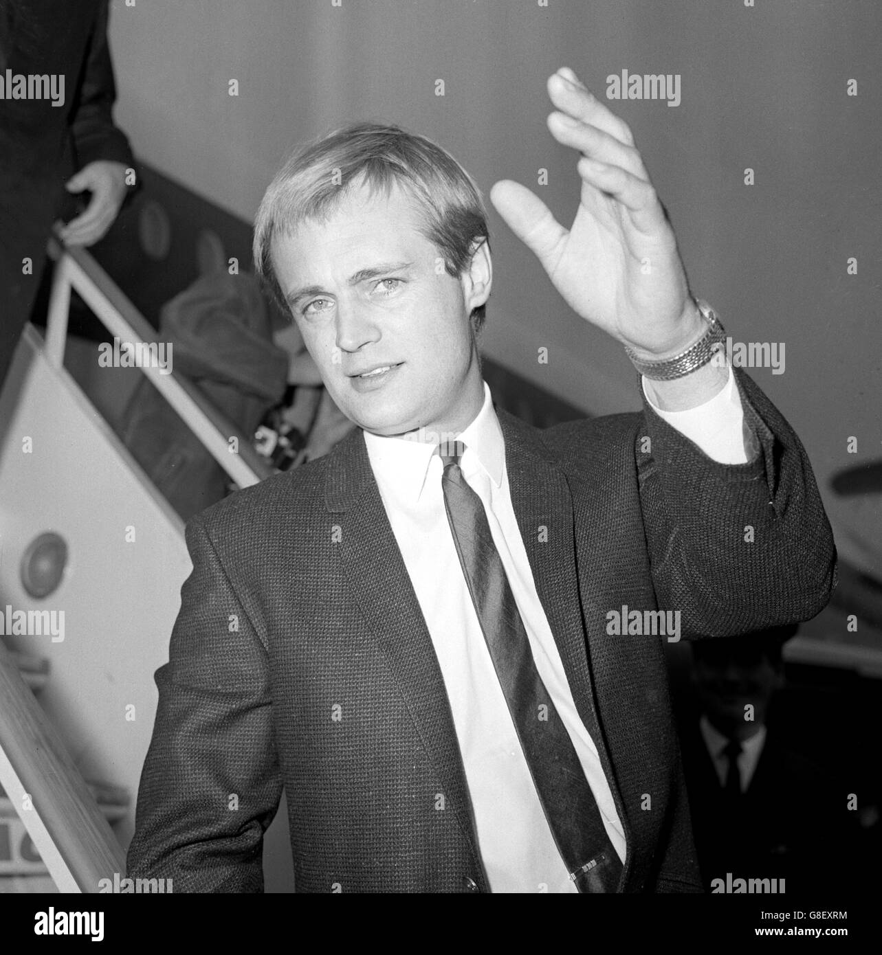 David McCallum - London Airport Banque D'Images