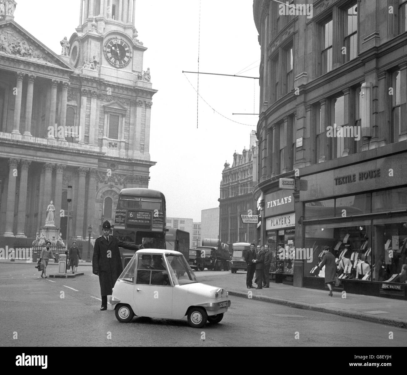 Voitures électriques - Londres Banque D'Images