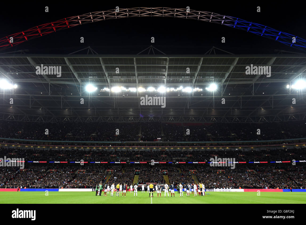 England v France - match amical - Stade de Wembley Banque D'Images