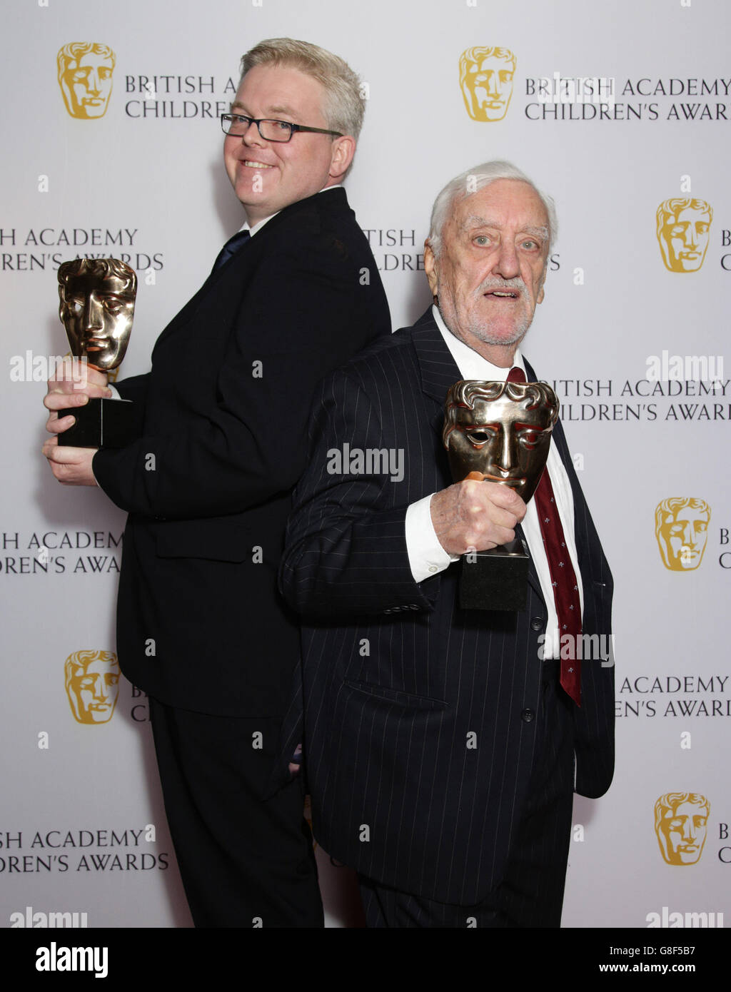 British Academy Children's Awards - Salle de presse Banque D'Images