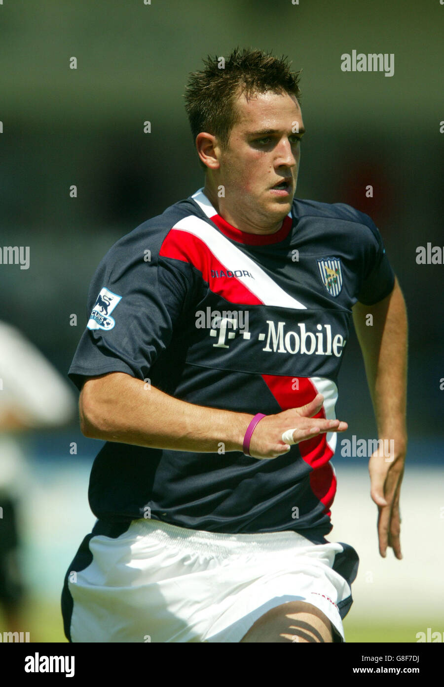 Football - amical - Telford United / West Bromwich Albion - New Bucks Head. Darren carter de West Bromwich Albion Banque D'Images