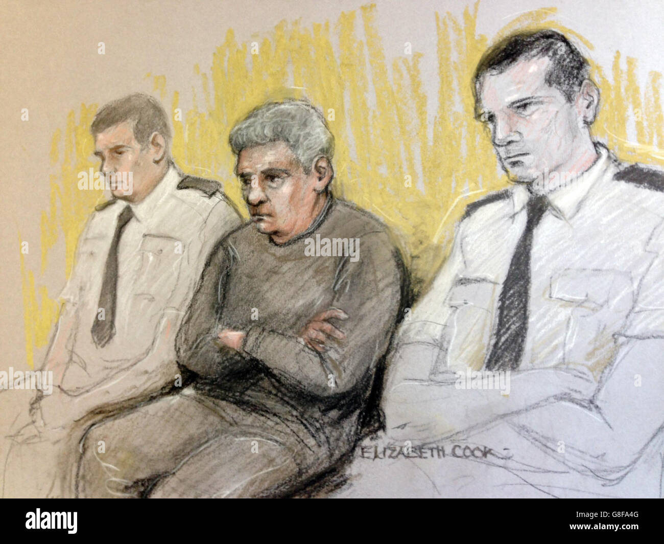 Christopher peut affaire judiciaire Banque D'Images