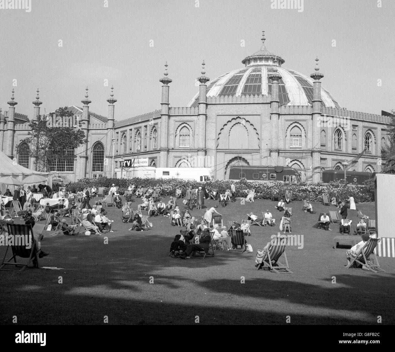 The Dome - Brighton - 1966. Le Dome de Brighton. Banque D'Images