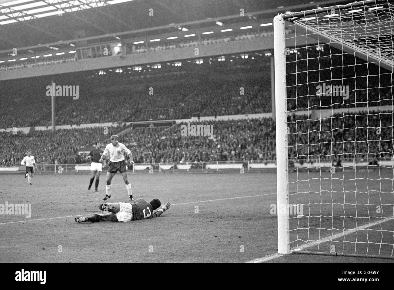 Photo Tirage 4x6 Pouces Finale Coupe Du Monde 1966 Angleterre, Reproduction Noir Et Blanc