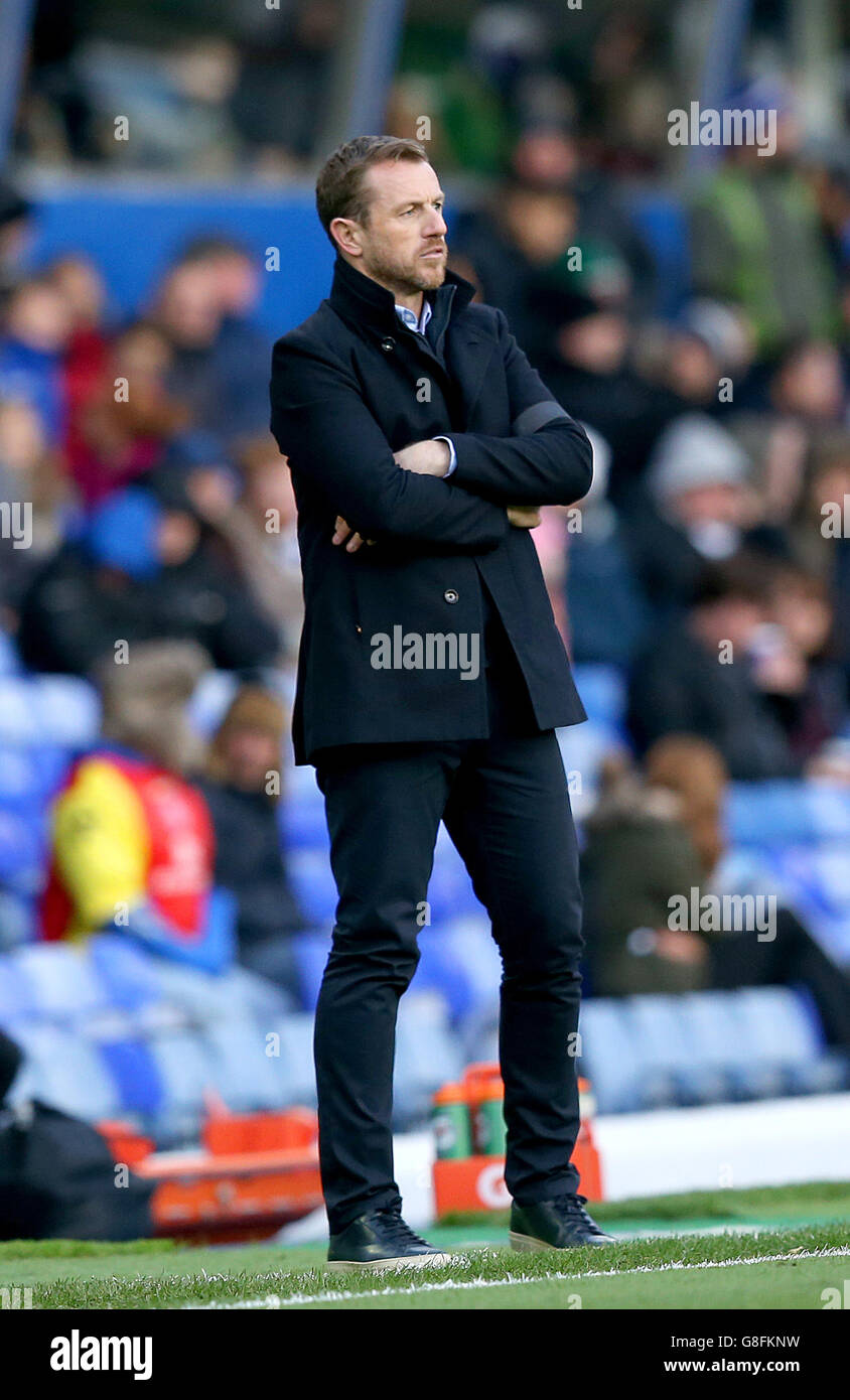 Birmingham City / Charlton Athletic - Sky Bet Championship - St Andrews. Gary Rowett, directeur de la ville de Birmingham Banque D'Images