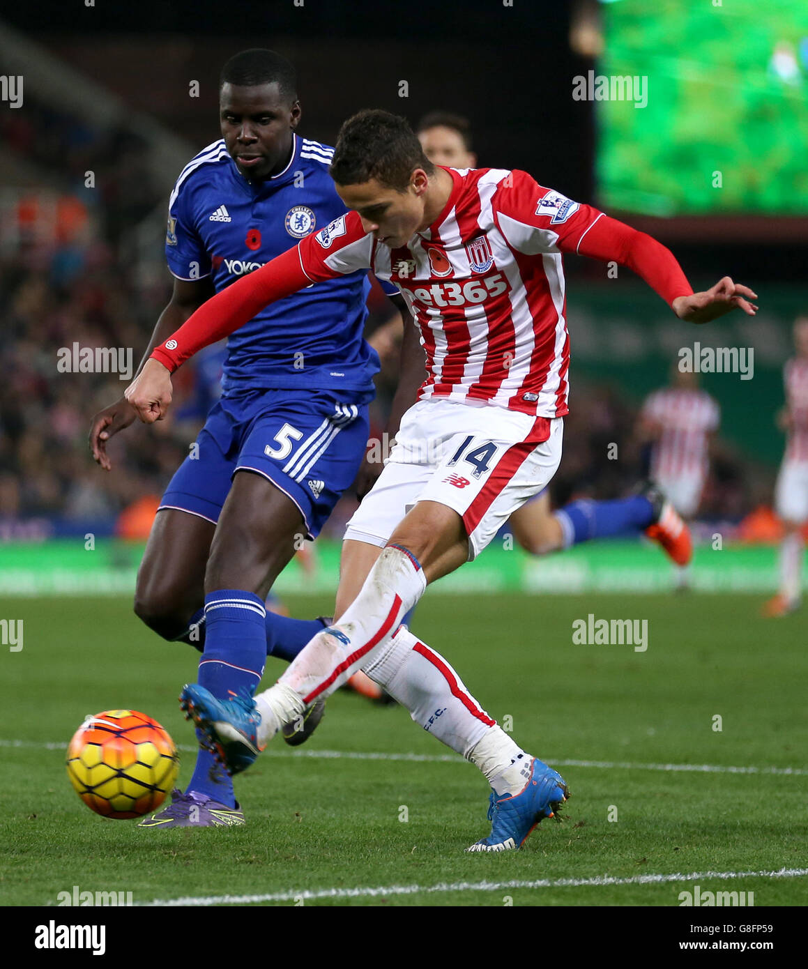 Soccer - Barclays Premier League - Stoke City v Chelsea - Britannia Stadium Banque D'Images