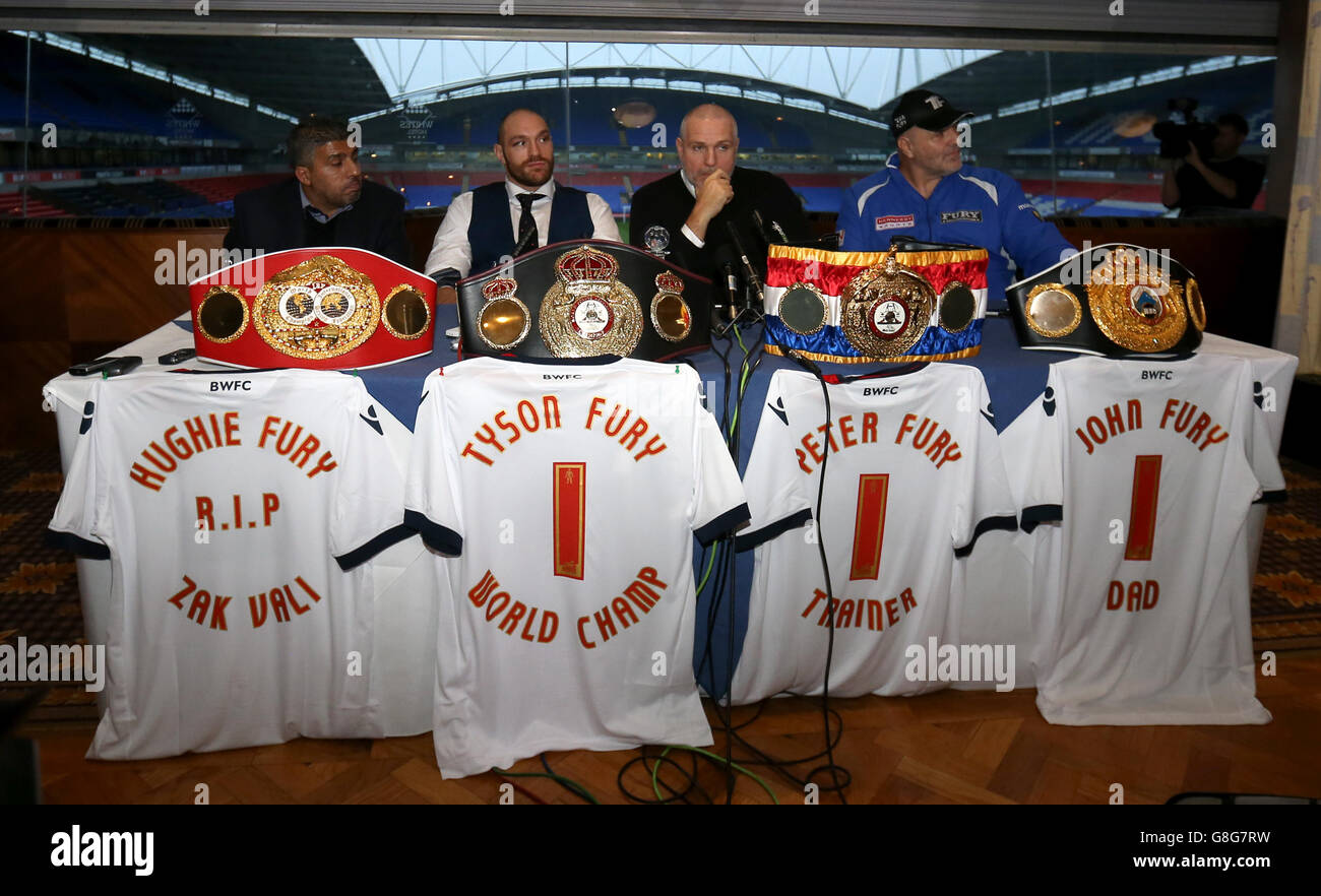 Tyson Fury Homecoming - Bolton Banque D'Images