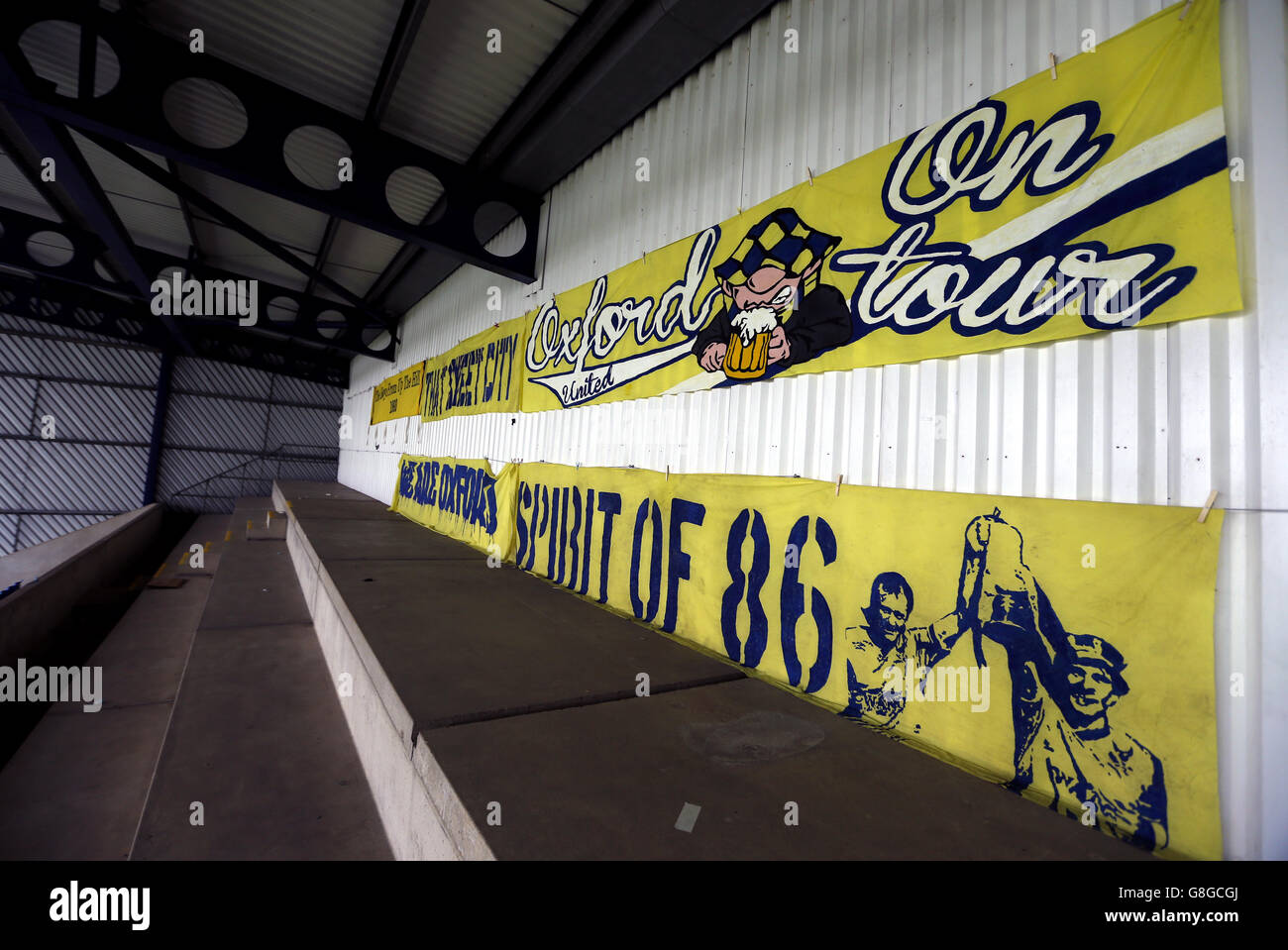 Oxford United / Cambridge United - Sky Bet League 2 - Kassam Stadium. Vue générale sur le Kassam Stadium Banque D'Images