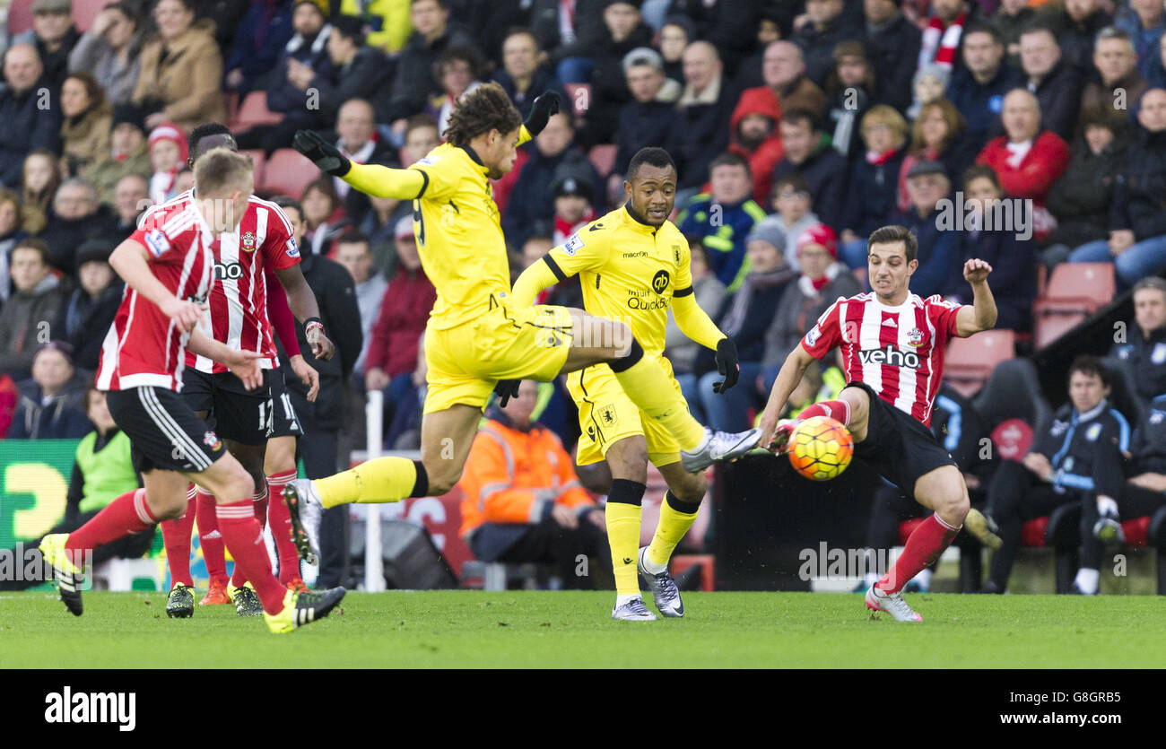 Southampton v Aston Villa - Barclays Premier League - St Mary's Stadium Banque D'Images