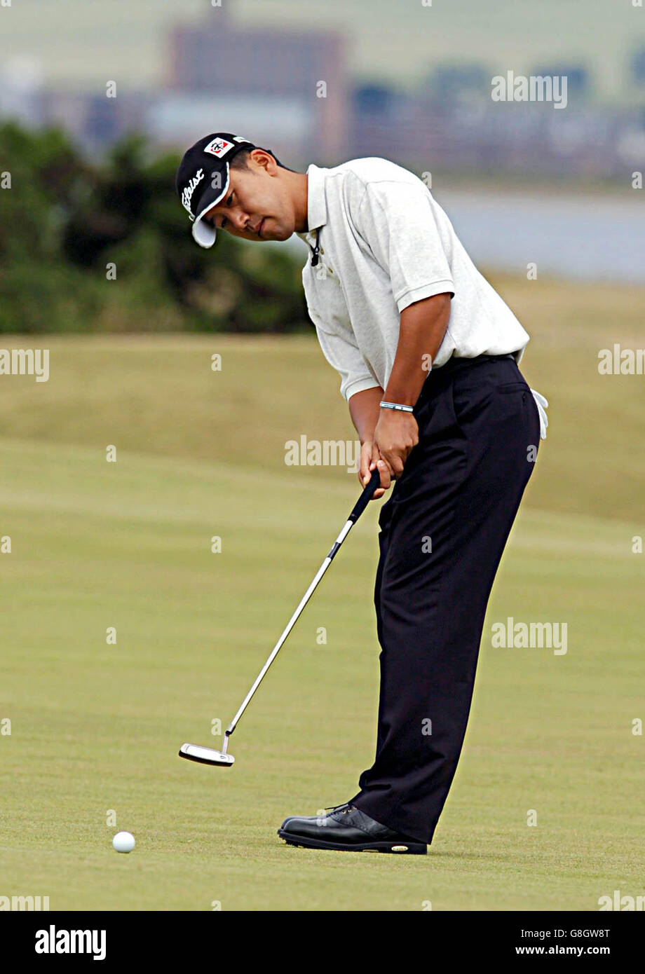 Golf - 134e Open Championship 2005 - jour 4 - The Old course, St Andrews. S K Ho Banque D'Images