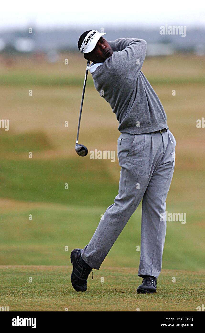 Golf - 134e Open Championship 2005 - jour 1 - The Old course, St Andrews. Vijay Singh Banque D'Images