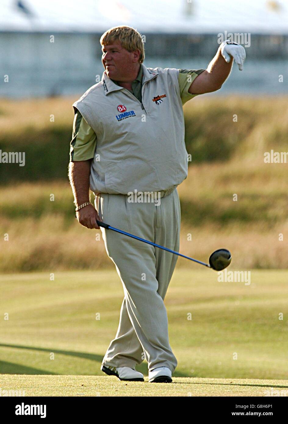 Golf - 134e Open Championship 2005 - jour 1 - The Old course, St Andrews. John Daly Banque D'Images