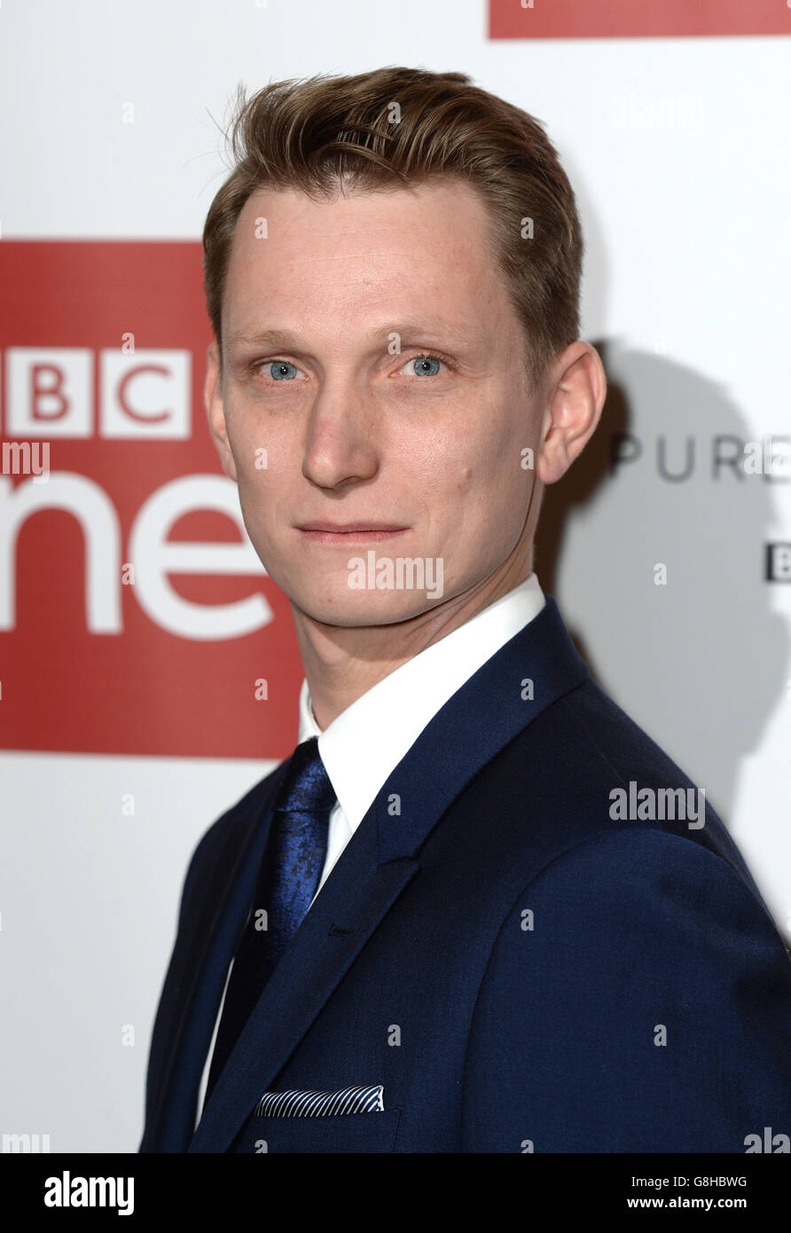 Tom Harper, directeur de BBC One drames, War & Peace au Mayfair Hotel de Londres pour la première mondiale avant son premier épisode qui se transmet à 21:00 le dimanche 3 janvier 2016. Banque D'Images