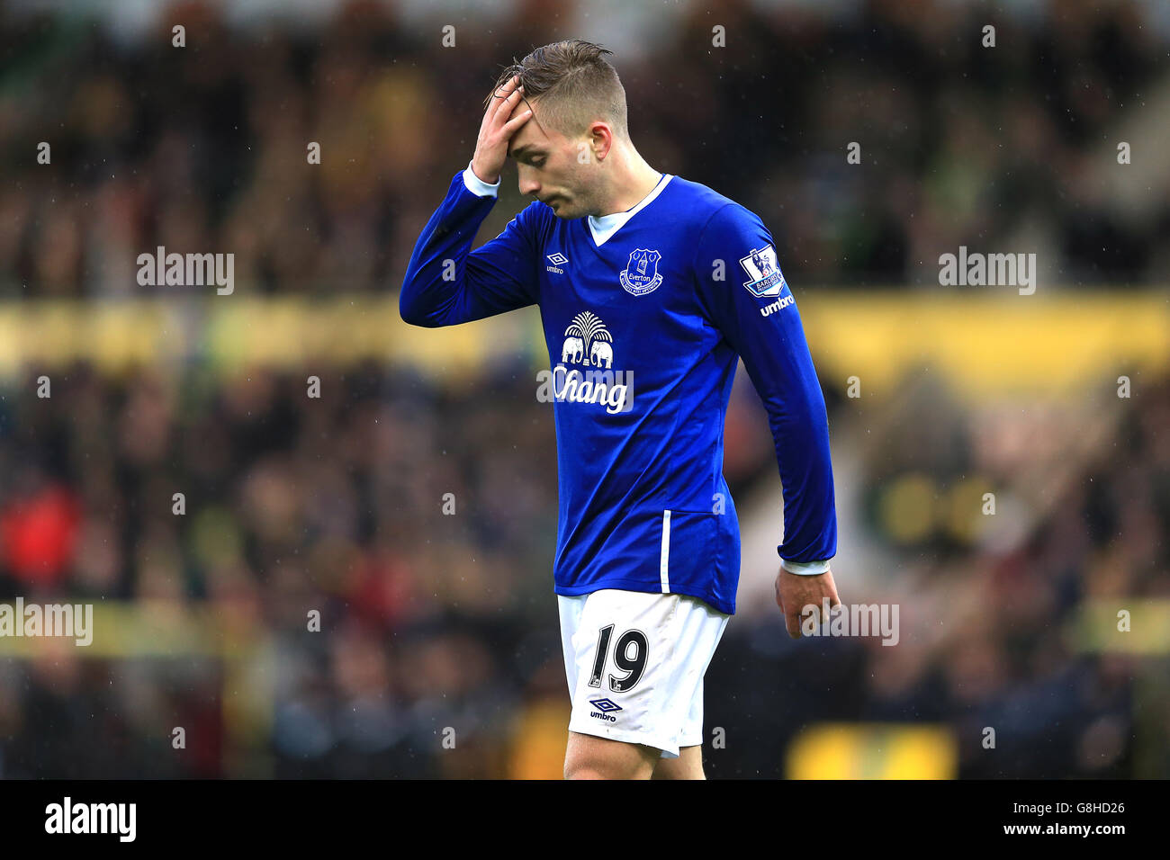 Norwich City v Everton - Barclays Premier League - Carrow Road Banque D'Images