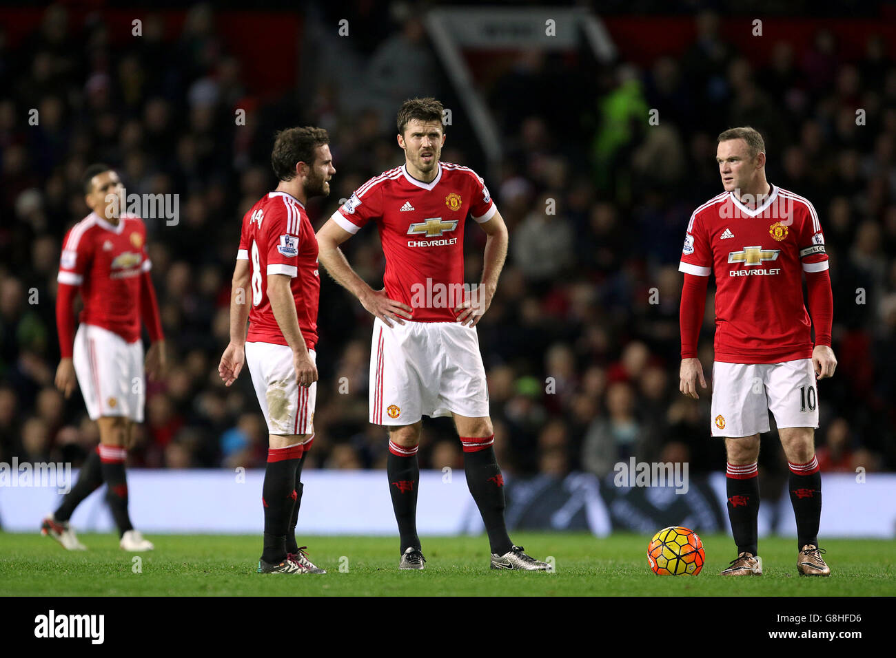 Manchester United v Norwich City - Barclays Premier League - Old Trafford Banque D'Images