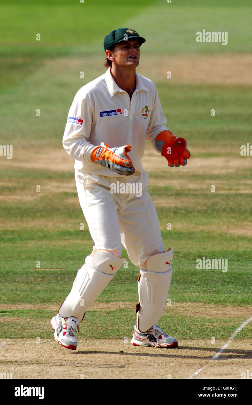 Cricket - les cendres - npower First Test - Angleterre v Australie - Lord's. Adam Gilchrist, Australie Banque D'Images