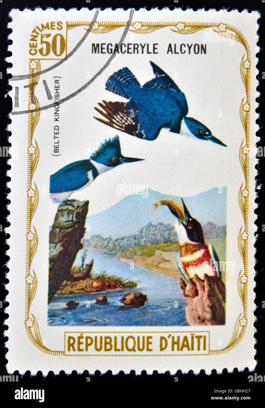 Haiti postage stamp Banque de photographies et d’images à haute