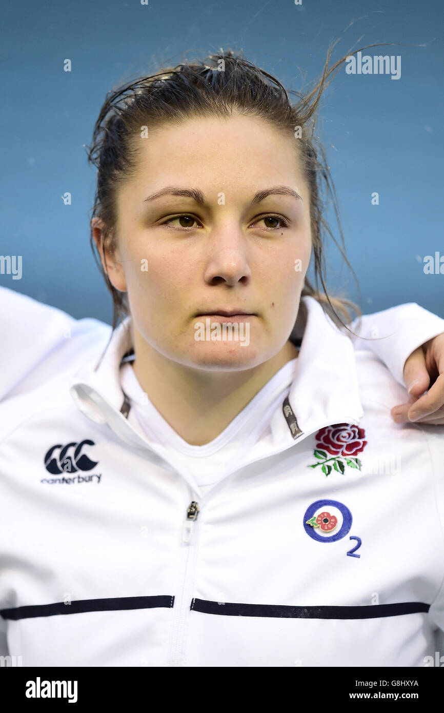 Les femmes l'Angleterre v Irlande les femmes - Twickenham Stoop - International d'automne Banque D'Images